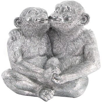 Casa Estatuetas Signes Grimalt Figura Do Macaco Do Orangotango Prata