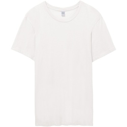 Textil Homem T-Shirt mangas curtas Alternative Apparel AT015 Branco
