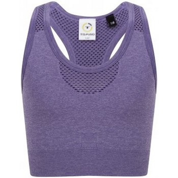 Textil Rapariga Tops e soutiens de desporto Tombo TL697 Marl púrpura