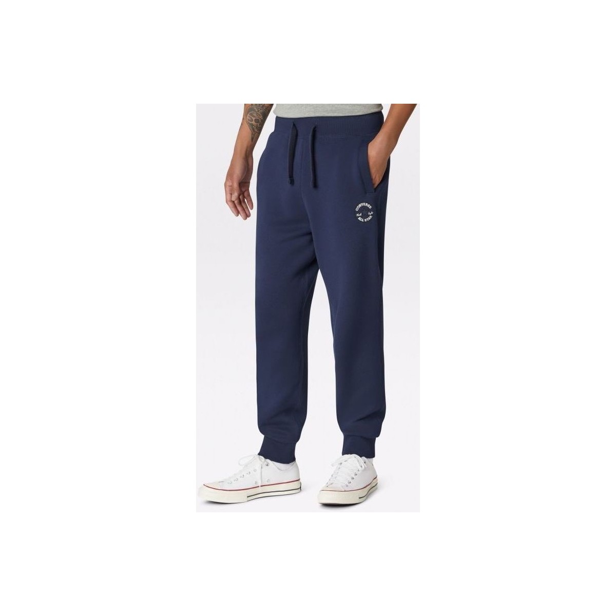 Textil Homem Calças Converse 10023319 CHUCK PANT-A01 BLUE Azul