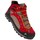 Sapatos Homem Sapatos de caminhada Bergson Kadam 20 Mid Stx Vermelho, Cinzento