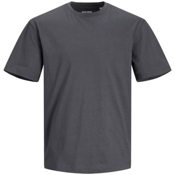 Textil Homem T-shirts e Pólos Jack & Jones 12190467 RELAXED TEE-ASPHALT Cinza