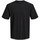 Textil Homem T-shirts e Pólos Jack & Jones 12205090 CREW NECK-BLACK RELAXED FIT Preto