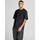 Textil Homem T-shirts e Pólos Jack & Jones 12205090 CREW NECK-BLACK RELAXED FIT Preto