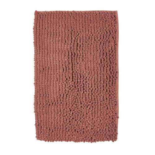 Casa Tapetes de banho Today Tapis Bubble 75/45 Polyester TODAY Essential Terracotta Terracotta
