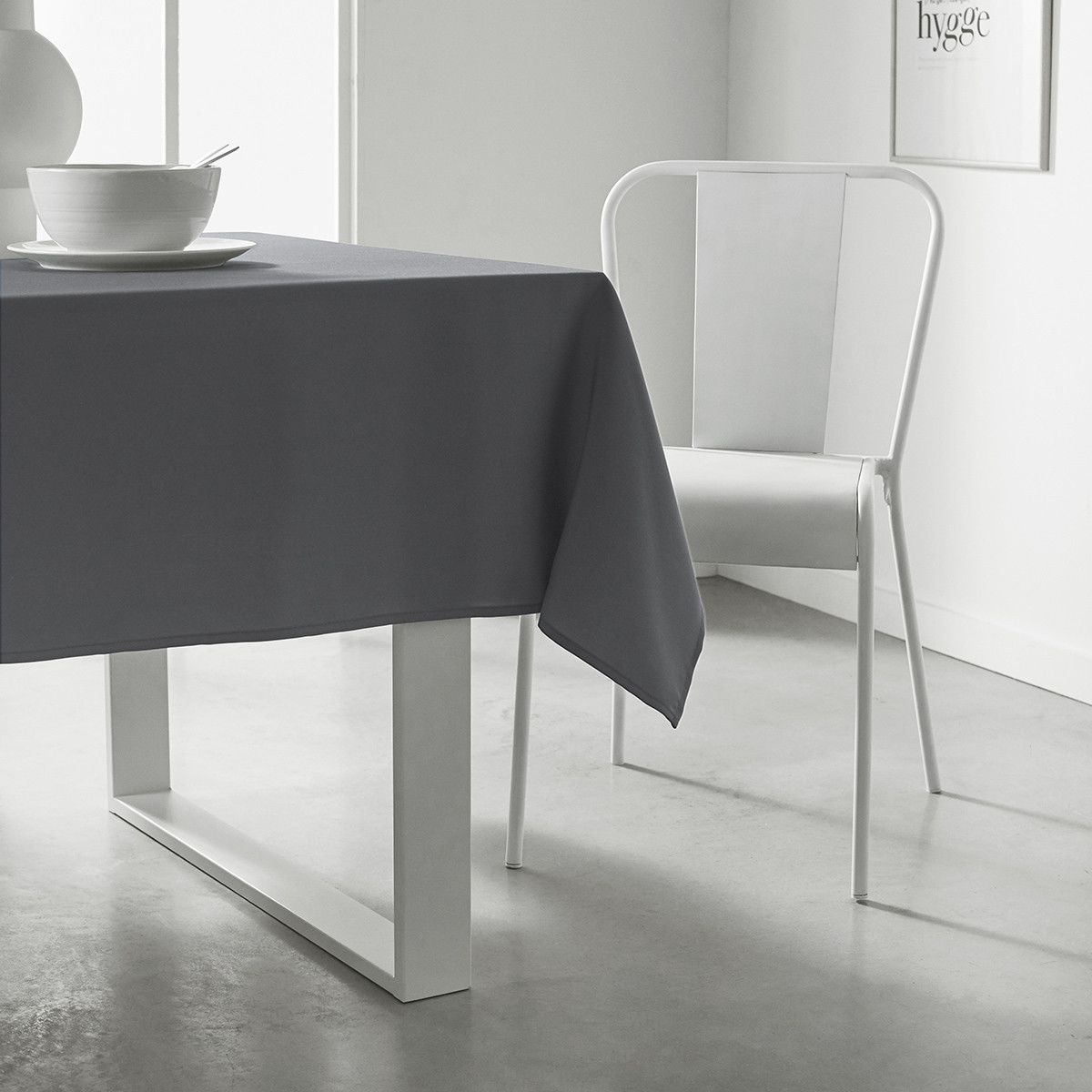 Casa Almofada de cadeira Nappe 150/250 Polyester TODAY Essential Acier Aço