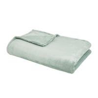 Casa Mantas Today Plaid XL Microplush 150/200 Polyester TODAY Essential Celadon Celadon