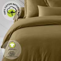 Casa Conjunto de roupa de cama Today HC 220/240 Coton TODAY Organic Bronze Bronze