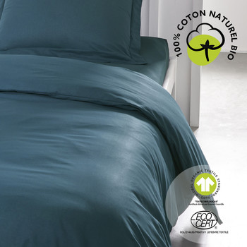 Casa Conjunto de roupa de cama Today HC 140/200 Coton TODAY Organic Paon Azul