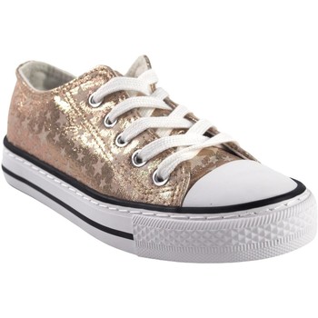 Sapatos Rapariga Multi-desportos Bubble Bobble Canvas girl  a3513 ouro Prata