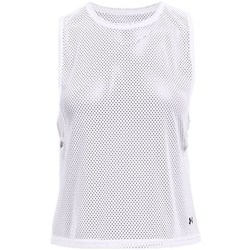 Textil Mulher T-Shirt mangas curtas Under Armour Muscle Msh Tank Branco
