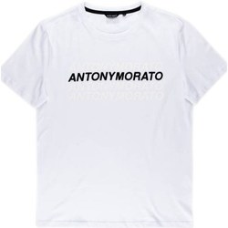 Textil Homem T-Shirt mangas curtas Antony Morato MMKS019351000 Branco