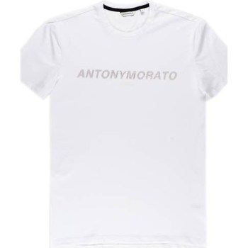 Textil Homem T-Shirt mangas curtas Antony Morato MMKS019311000 Branco