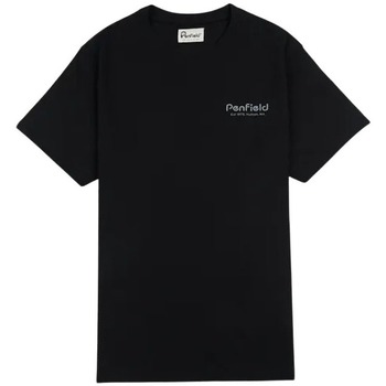 Textil Homem T-Shirt mangas curtas Penfield T-shirt  Hudson Script Preto