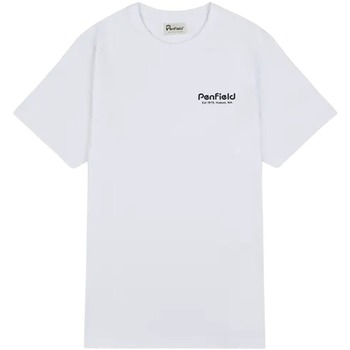 Textil Homem T-Shirt mangas curtas Penfield T-shirt  Hudson Script blanc
