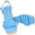 Sapatos Mulher Sandálias Buonarotti 1CF-1596 Azul