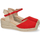 Sapatos Mulher Sandálias Buonarotti 1CF-1580 Vermelho
