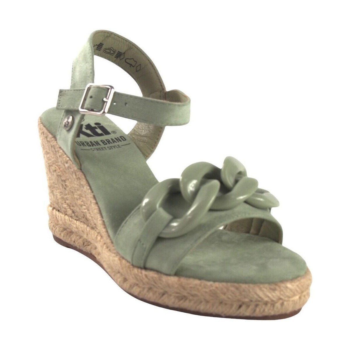 Sapatos Mulher Multi-desportos Xti Lady sandália  44999 verde Verde