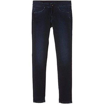 Textil Rapariga BOSS Maine Mörktvättade jeans i normal passform Pepe jeans  Azul