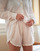Textil Mulher iro gerlin belted denim dress item LISA Branco