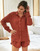 Textil Mulher camisas Céleste LIZY Terracotta