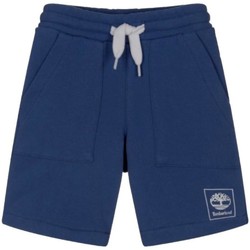 Textil Rapaz Shorts / Bermudas Timberland  Azul