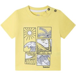 Textil Rapaz Corta vento Timberland  Amarelo
