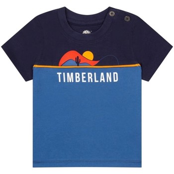 Textil Rapaz Corta vento Timberland  Azul