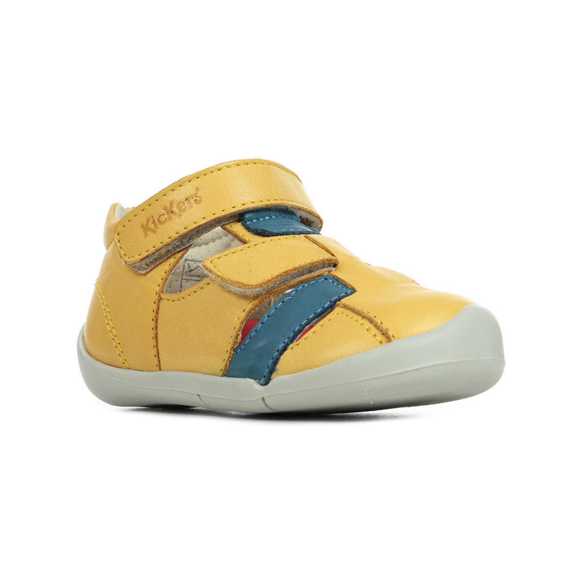 Sapatos Criança Sandálias Kickers Wasabou Amarelo