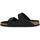 Sapatos Chinelos Birkenstock ARIZONA TRIPLE BLACK CALZ S Preto