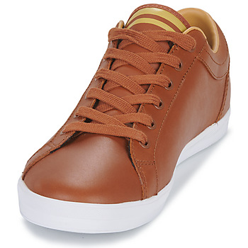 Fred Perry BASELINE LEATHER Castanho