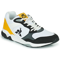 Sapatos Homem Sapatilhas Le Coq Sportif LCS R500 SPORT Branco / Preto / Amarelo