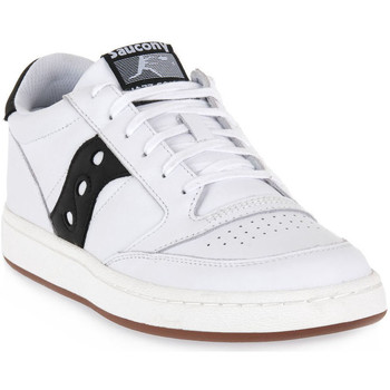 Sapatos Homem Sapatilhas grid Saucony 5 JAZZ COURT WHITE BLACK Branco