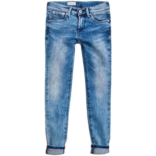 Textil Rapariga Calças de ganga Pepe jeans  Azul