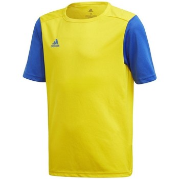 Textil Rapaz T-Shirt mangas curtas adidas Originals Estro 19 Jersey Amarelo