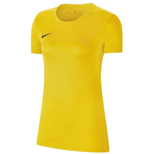 Textil Mulher T-Shirt mangas curtas Nike Park Vii Amarelo