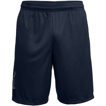 Textil Homem Shorts / Bermudas Under ARMOUR T-Shirt Tech Graphic Azul marinho