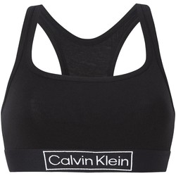 Textil Mulher Tops e soutiens de desporto Calvin Klein Jeans  Preto
