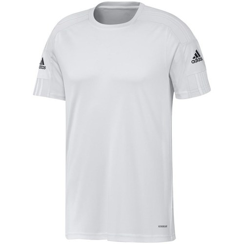 Textil Rapaz T-Shirt mangas curtas adidas Originals JR Squadra 21 Branco