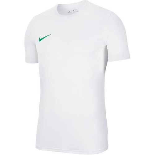 Textil Homem T-Shirt mangas curtas Nike producto Park Vii Branco