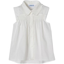 Textil Rapariga camisas Mayoral  Blanco