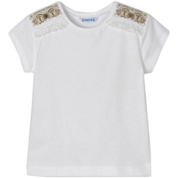 Textil Rapariga Dolce & Gabbana logo-detail fitted jacket Mayoral  Blanco