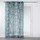 Casa Cortinas Art of Souleeur PANNEAU A OEILLETS 140 x 240 CM VOILE SABLE IMPRIME MILADY BLEU Azul