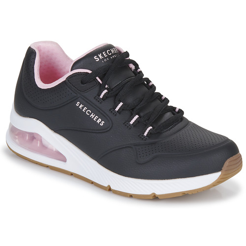 Sapatos Mulher Sapatilhas Skechers sneakers UNO Preto