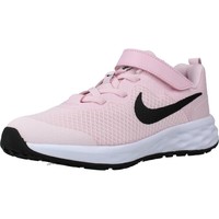Sapatos Rapariga Sapatilhas de corrida Nike roshe REVOLUTION 6 LITTLE KID Rosa