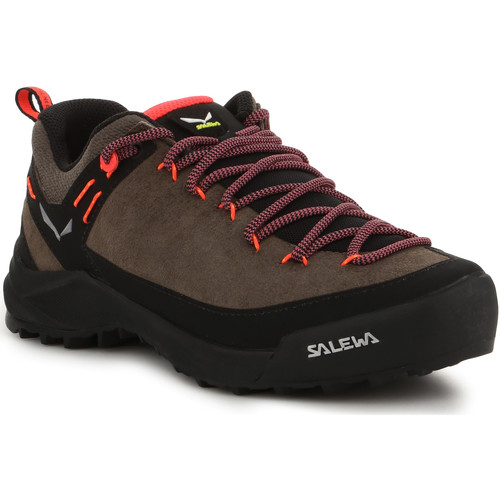 Sapatos Mulher Alp Trainer 2 Mens Shoe Salewa Wildfire Leather WS 61396-7953 Castanho