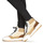 Sapatos Mulher Sapatilhas de cano-alto JB Martin HURREL Veludo / Bege