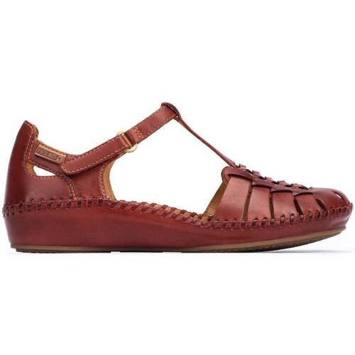 Sapatos Mulher Sandálias Pikolinos Fatos e gravatas-0064 Vermelho