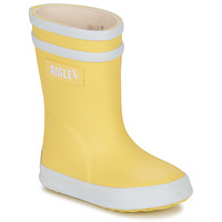 Sapatos Criança meias e collants Aigle BABY FLAC 2 Amarelo / Branco