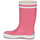Sapatos Rapariga Botas de borracha Aigle LOLLY POP 2 Rosa / Branco
